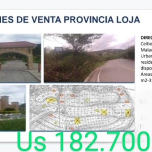 Loja   2 lotes en LOJA CEIBOPAMBA
