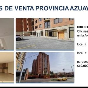 Oficinas y parqueadero cuenca