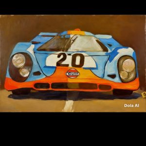 Cuadro de porsche 917k
