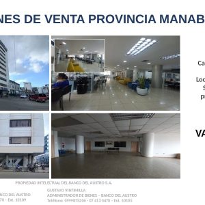 Bienes en MANABI