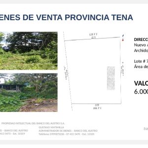 Bienes en TENA