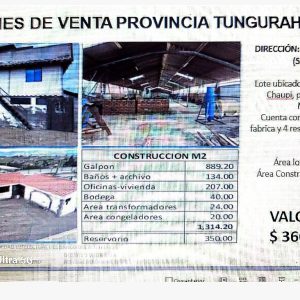 Bienes en TUNGURAHUA
