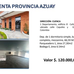 Departamento en azuay