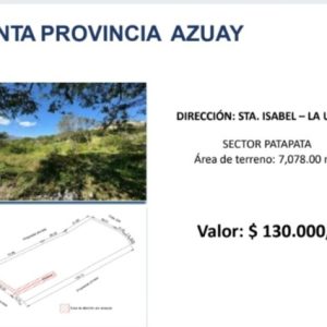 Bienes en Azuayterreno